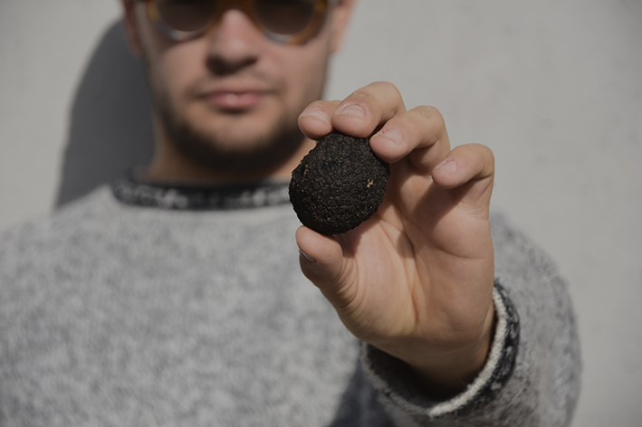 black italian truffle